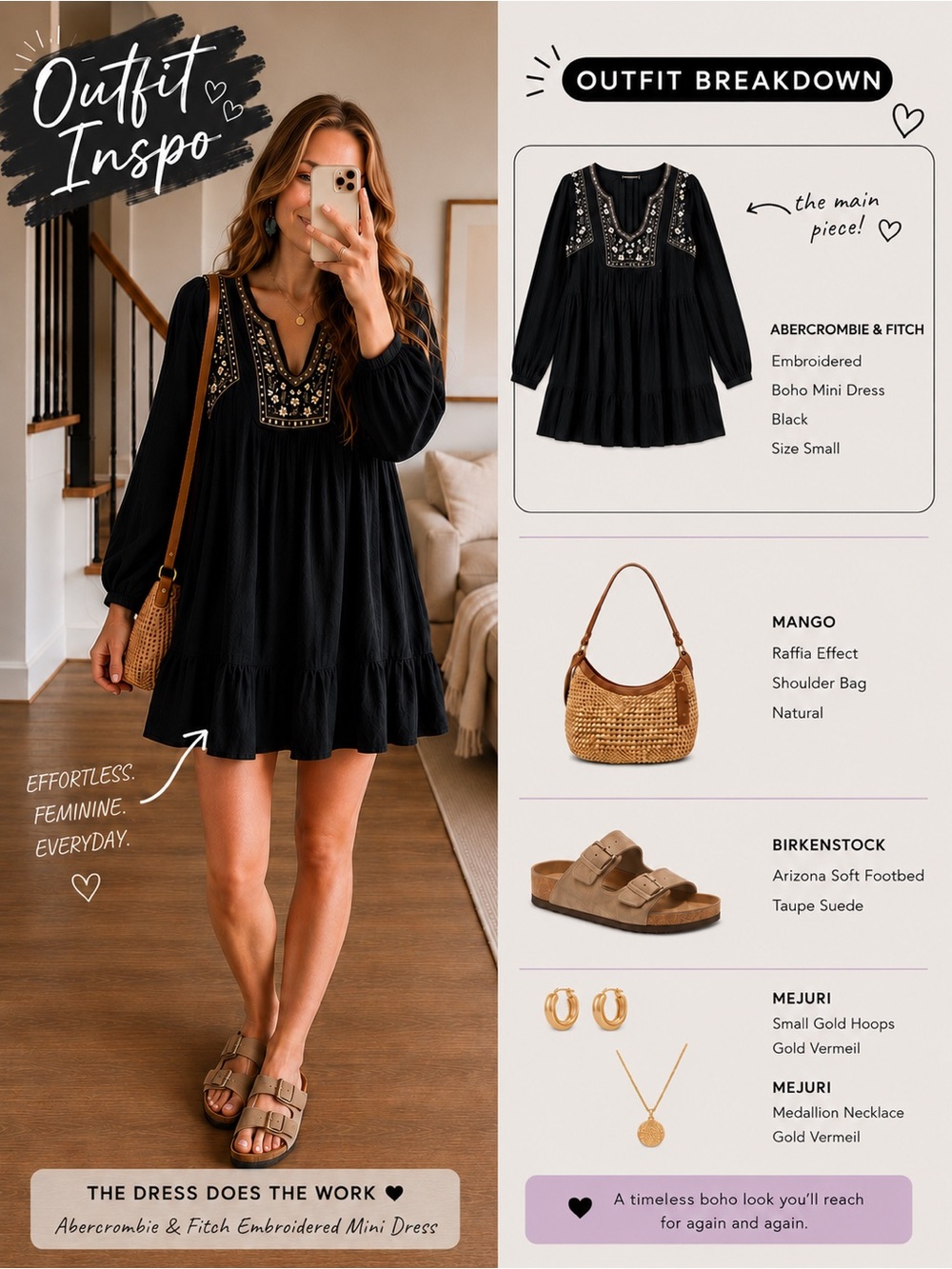 Abercrombie & Fitch Bohemian Mini Dress